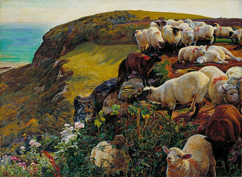 William Holman Hunt Our English Coasts Sweden oil painting art